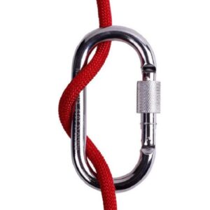 CULPEO Steel Oval Lock 2112SG Large O-shaped threaded steel lock