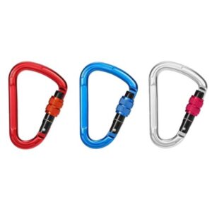 CULPEO  7107SL Aluminum alloy pear-shaped threaded lock safety hook