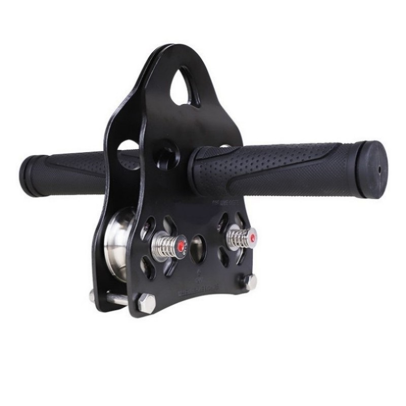 Culpeo P19 45KN Double-pulley zip line crossing handle large pulley