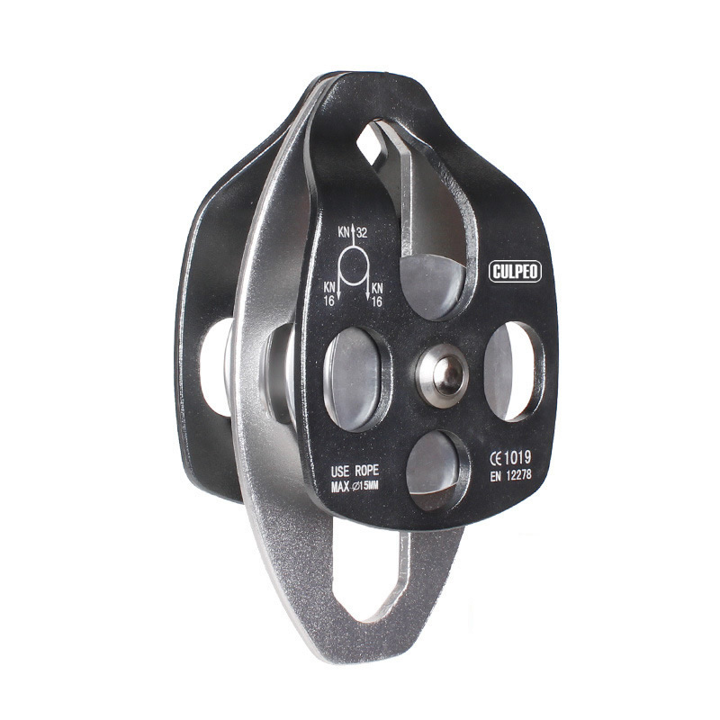 Culpeo P14 Double pulleys on the aluminum alloy side plates for rope rescue - Image 5