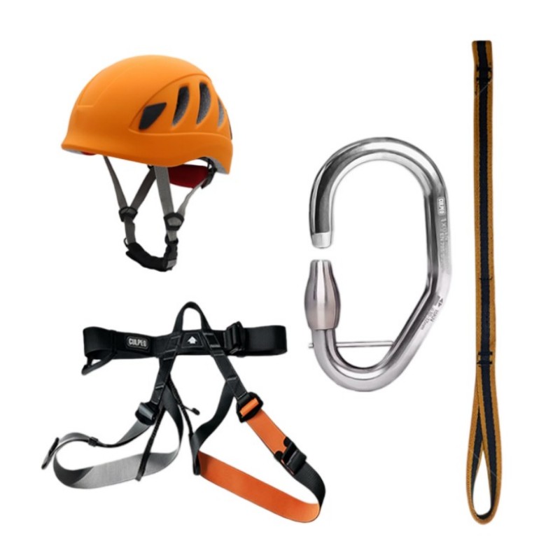 CULPEO FAK01 Tree Expansion Adventure Park Visitor Set Jungle Adventure Half-Body Lock Zip Line Equipment