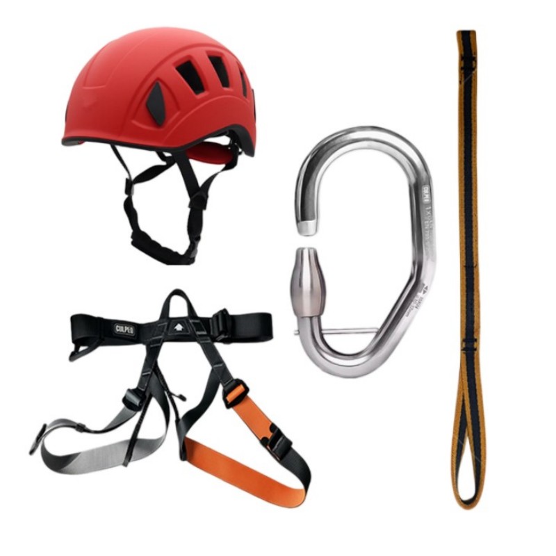 CULPEO FAK01 Tree Expansion Adventure Park Visitor Set Jungle Adventure Half-Body Lock Zip Line Equipment - Image 2