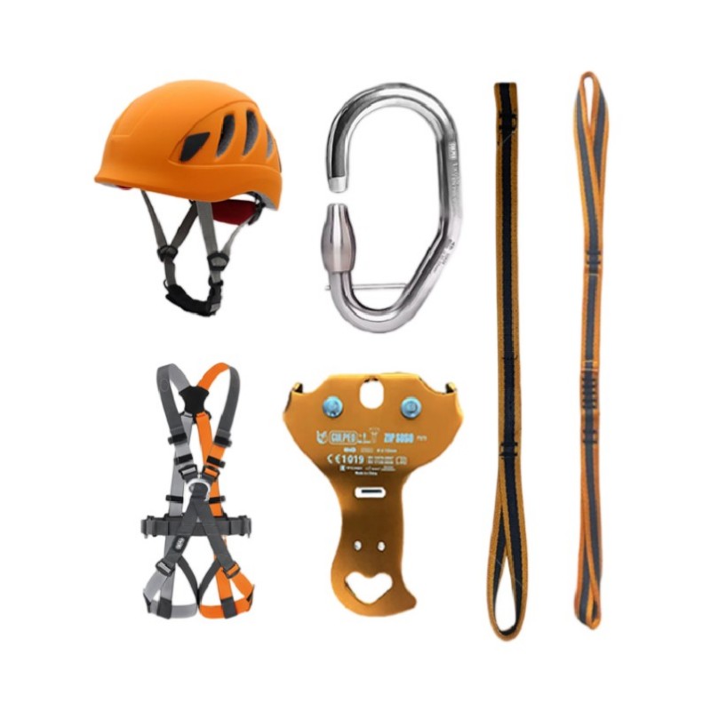 CULPEO FAK01 Outdoor adventure park adventure Full-body lock zip line safety set - Image 4
