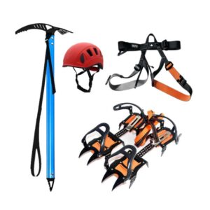 CULPEO ICK10 Ice climbing pickaxe crampons outdoor snow safety equipment set