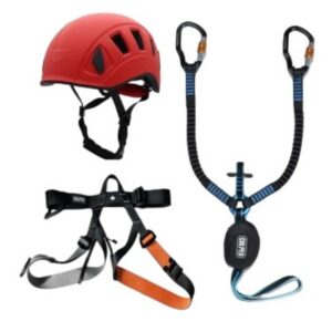 CULPEO VFK01 Ferrata Tourist Set of Rock Wall Railway climbing Potential Energy Absorption and fall Prevention equipment