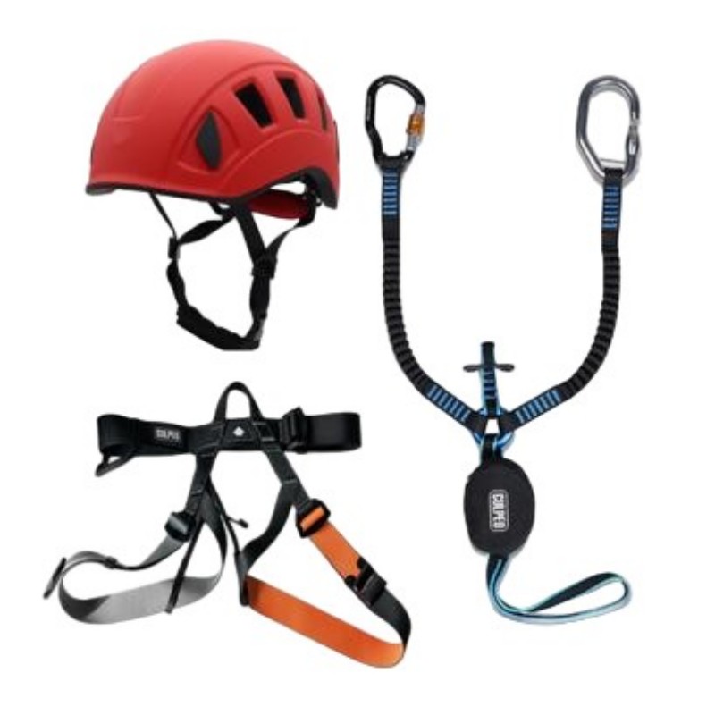 CULPEO VFK01 Ferrata Tourist Set of Rock Wall Railway climbing Potential Energy Absorption and fall Prevention equipment - Image 2