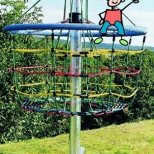 Hally Gally Stålstolpe med markankare För enkel installation på parkeringsgaragetak mm.