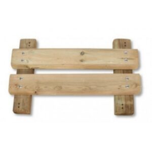 AC15-AC Plank crossing step 60cm x 1m to be fixed on 2 wire ropes（with accessories）