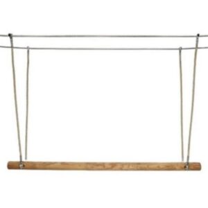 AC18-2C115 Suspended log Ø80 mm x 2 m with 4 ropes