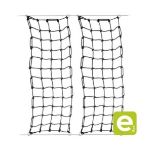 Black PP net, core Ø16mm, square mesh 250mm