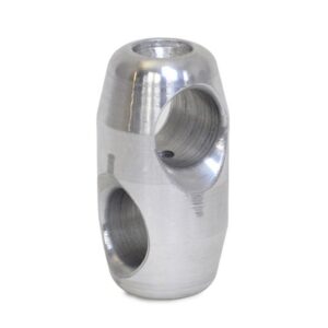 Aluminium cross connector for 16mm steel wire armed combination ropes