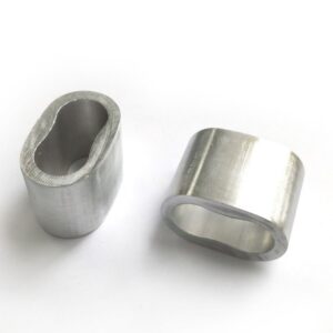 16mm Aluminium cross connector for combination rope climbing net playground