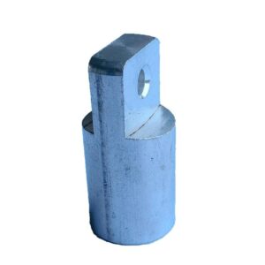 Aluminium rope end ferrule for connecting 16mm combination rope with other