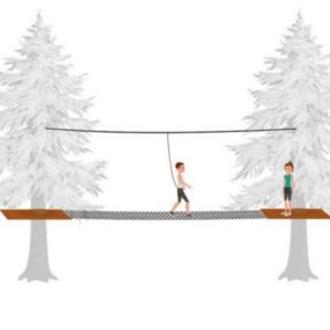 Walking obstacle WALKING ON THE NET