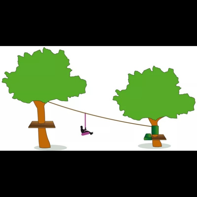 Adventure Park sliding obstacle tire sliding - Image 2